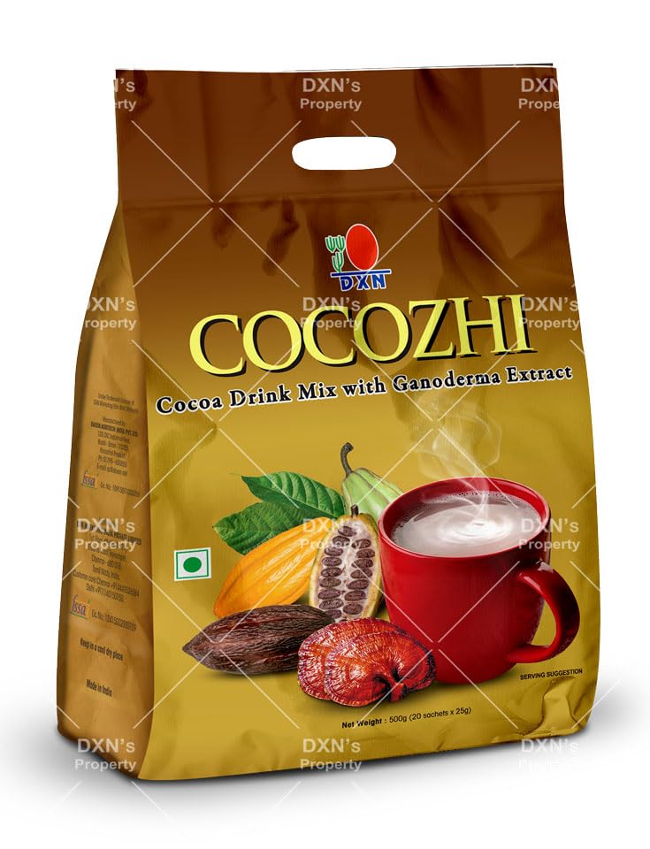 DXN Cocozhi Cocoa Drink with Ganoderma Extract (3 Pack)