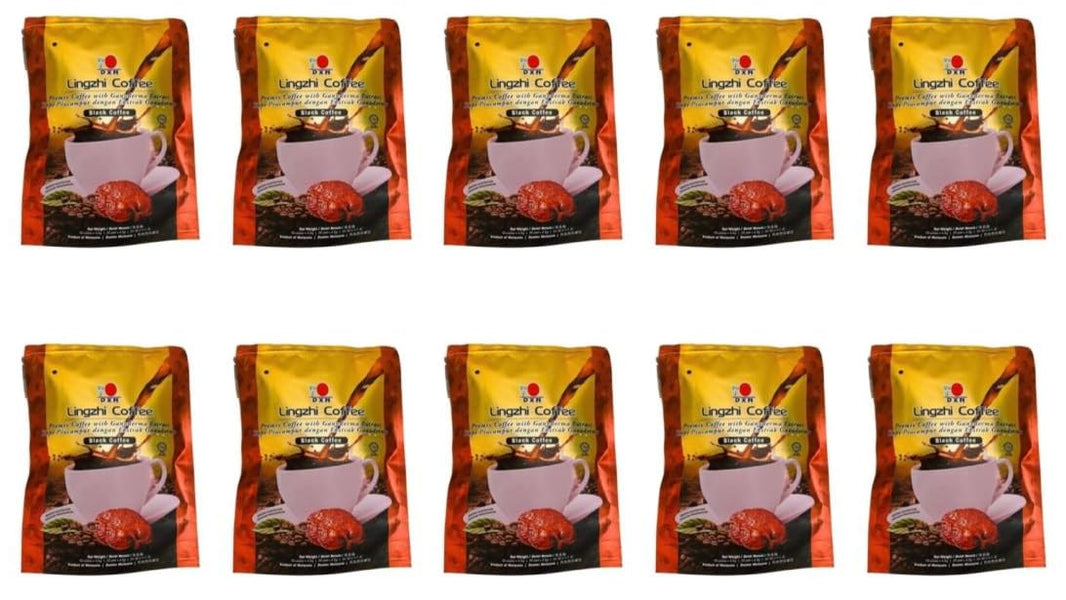 DXN Lingzhi BLACK Coffee With Ganoderma 20 Sachets (10 Pack)